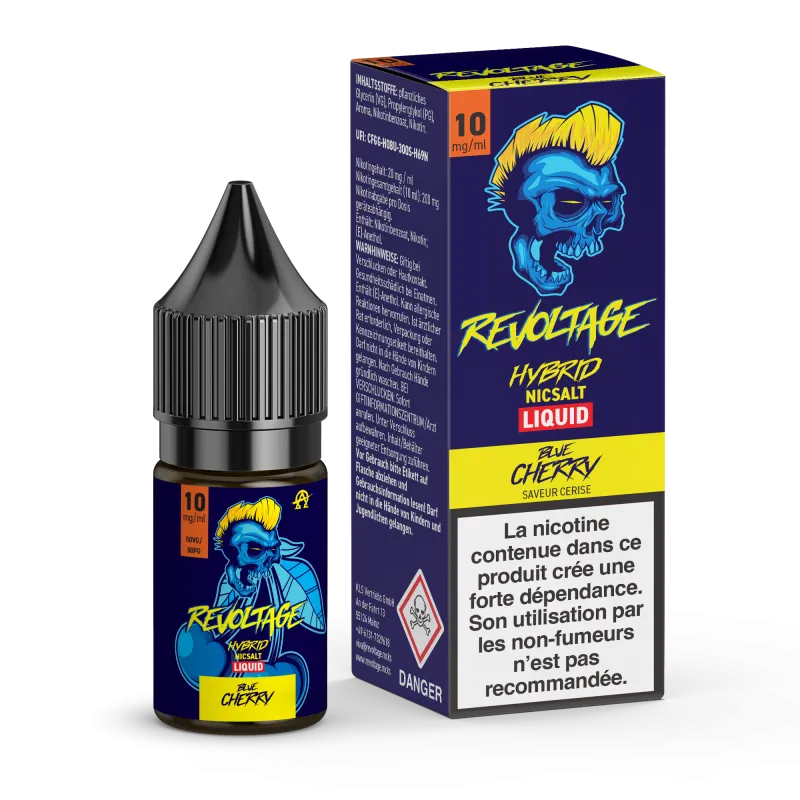 REVOLTAGE - Eliquide 10ML - Blue Cherry