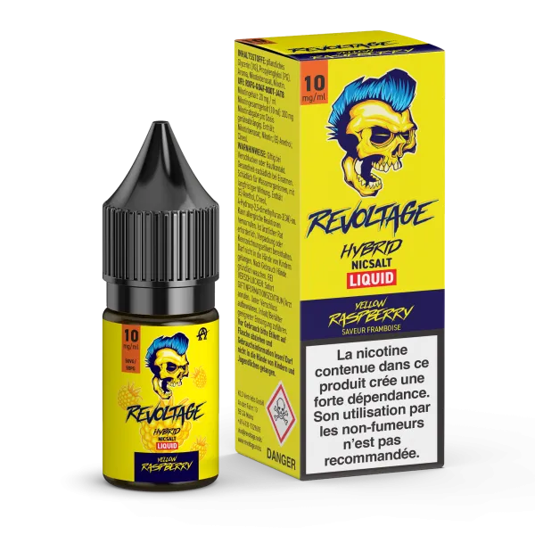 REVOLTAGE - Eliquide 10ML - Yellow Raspberry