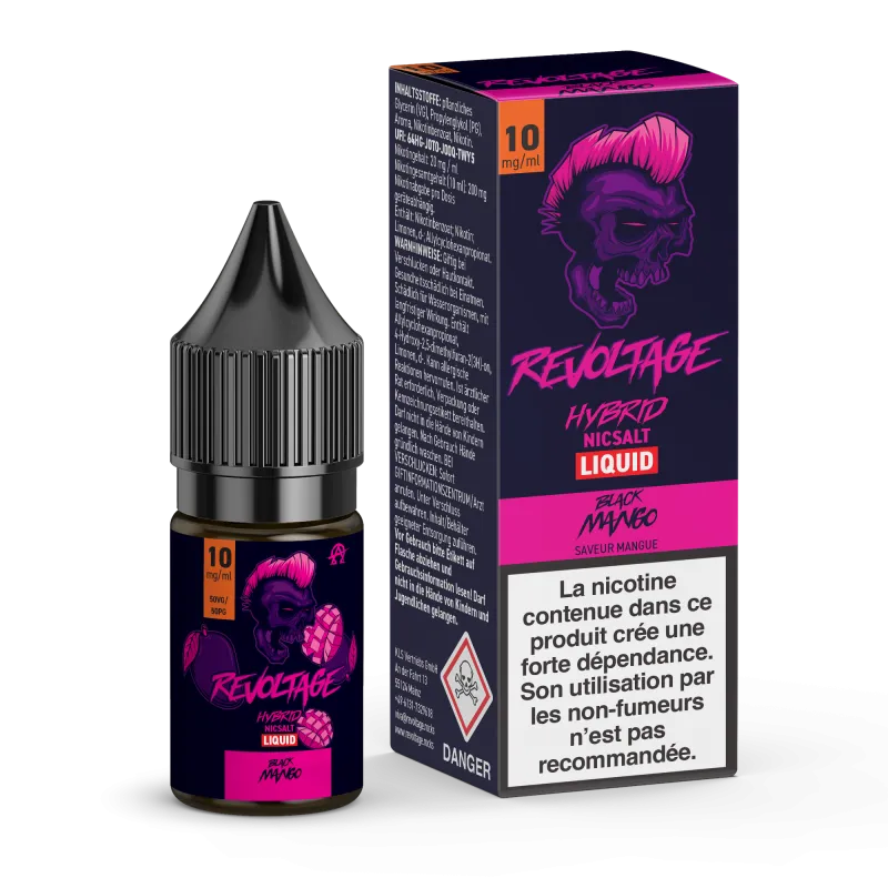 REVOLTAGE - Eliquide 10ML - Black Mango