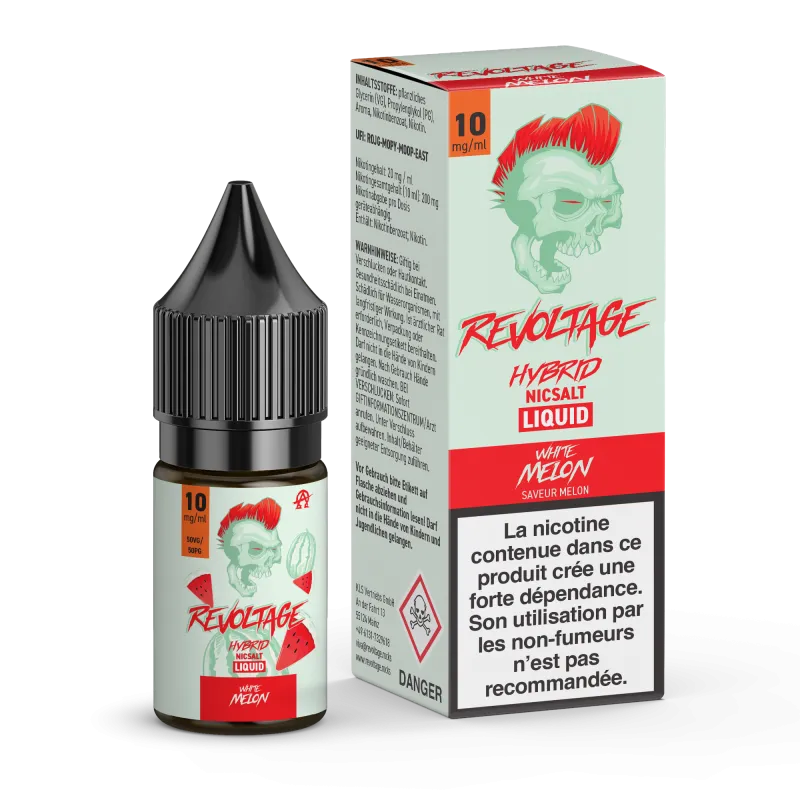 REVOLTAGE - Eliquide 10ML - White Melon