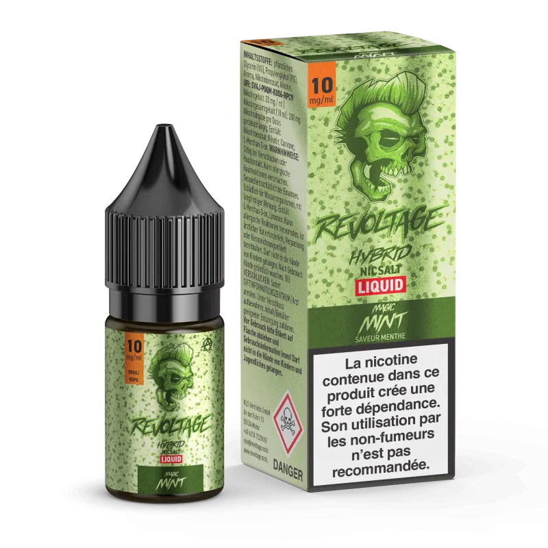 REVOLTAGE - Eliquide 10ML - Magic Mint