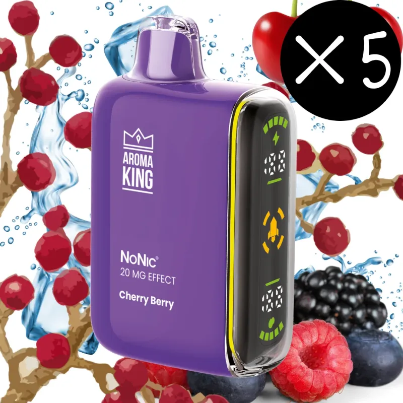 Pack x5 Nonic Galaxy - Cerise & Baies