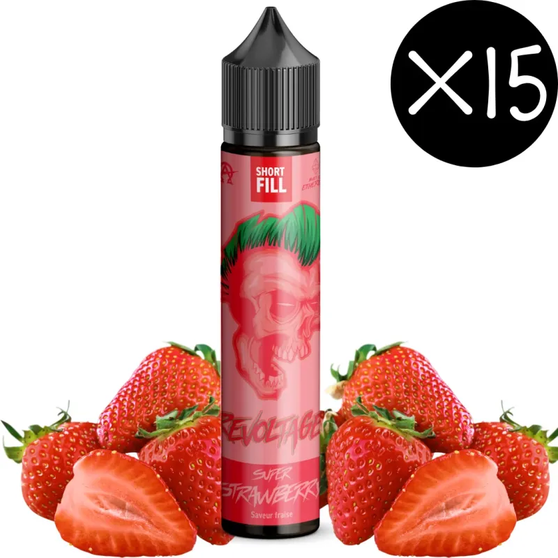 copy of REVOLTAGE - Eliquide 50ML - Super Strawberry