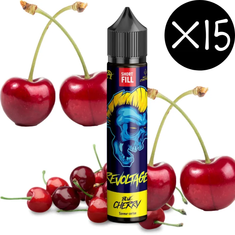 copy of REVOLTAGE - Eliquide 50ML - Blue Cherry