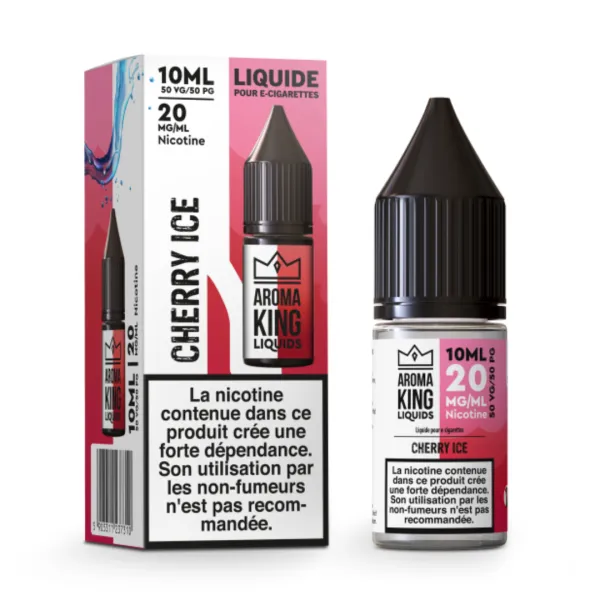 Aroma King - Eliquide 10ml - 20mg - Cherry Ice