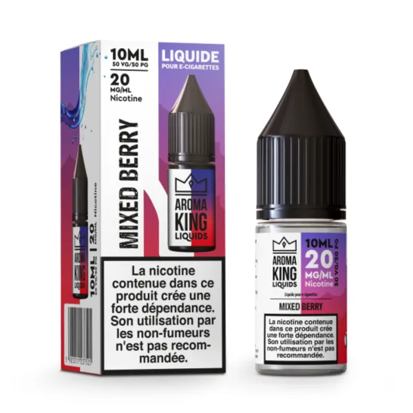 Eliquide 10ml - 20mg - Fruits Rouges