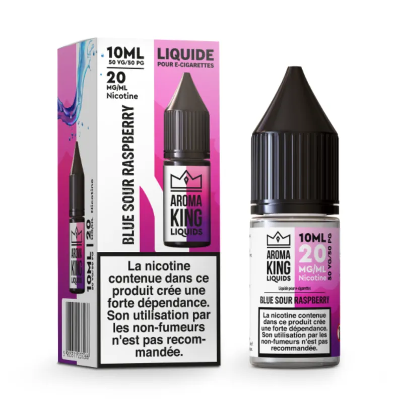 Aroma King - Eliquide 10ml - 20mg - Blue Sour Raspberry