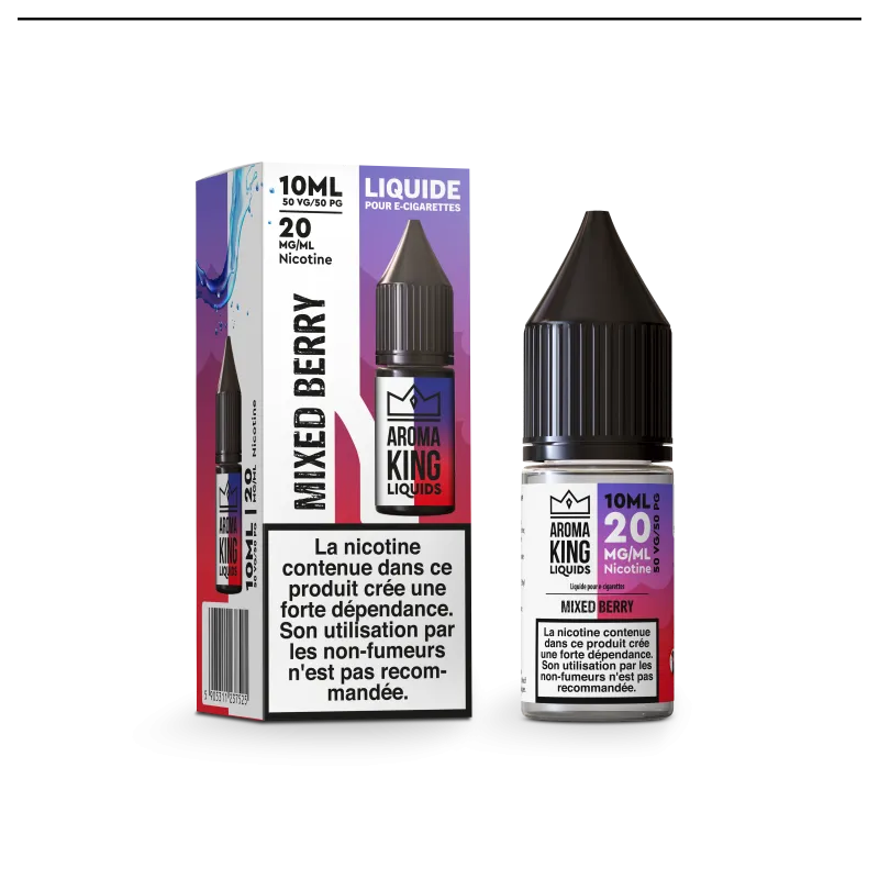 Aroma King - Eliquide 10ml - 20mg - Mixed Berry