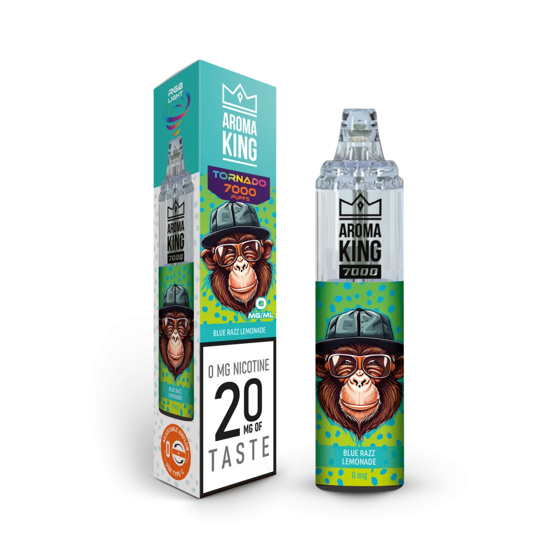 Aroma King Tornado 7000 0mg Blue Razz Lemonade