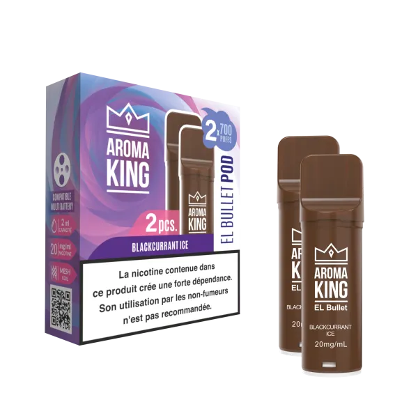 Aroma King - El Bullet - 20mg - Cassis Givré