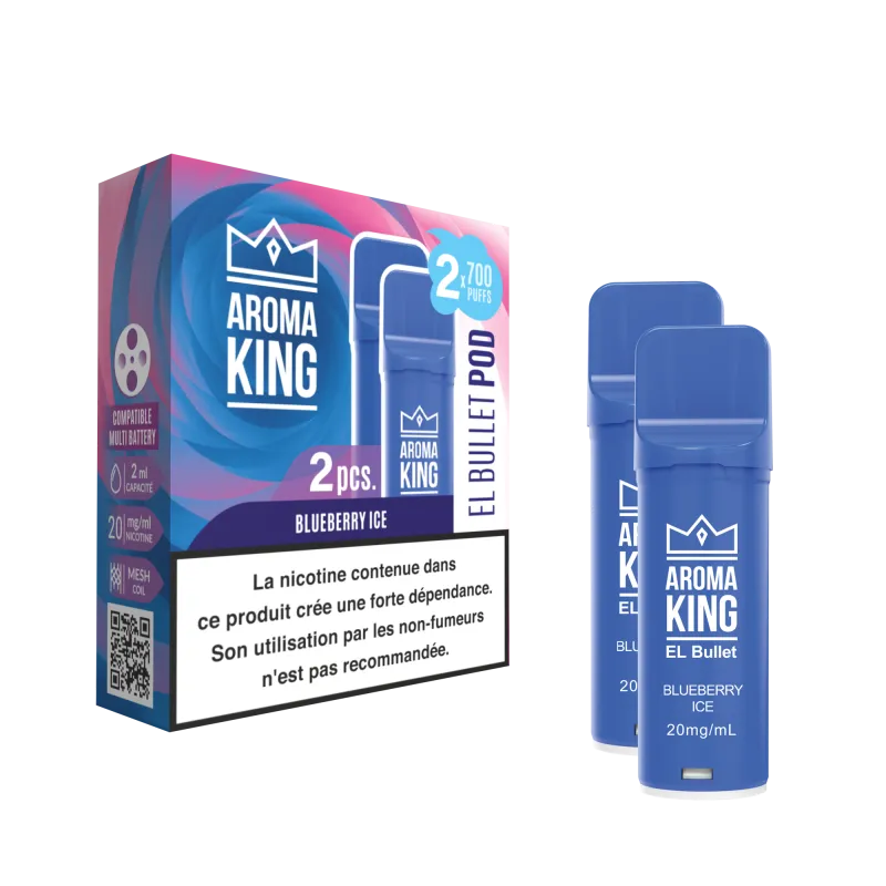 Aroma King - El Bullet - 20mg - Blueberry Ice