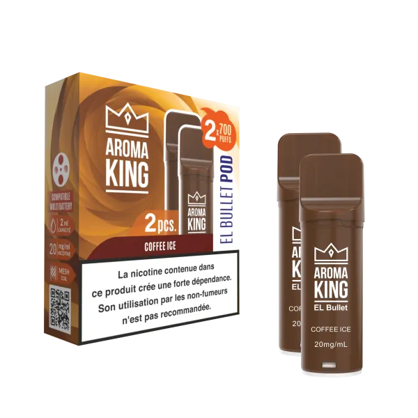 Aroma King - El Bullet - 20mg - Café Glacé