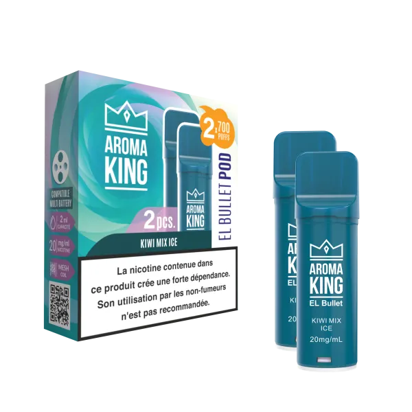 Aroma King - El Bullet - 20mg - Kiwi Mix Givré