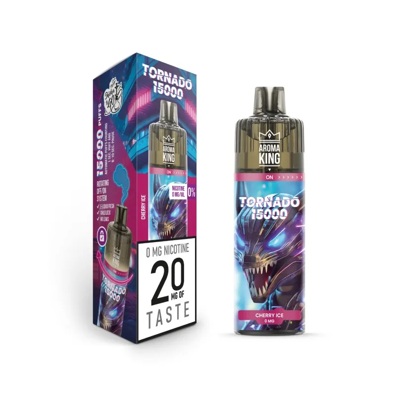 Aroma King - Tornado 15000 - 0mg - Cerise Glacée