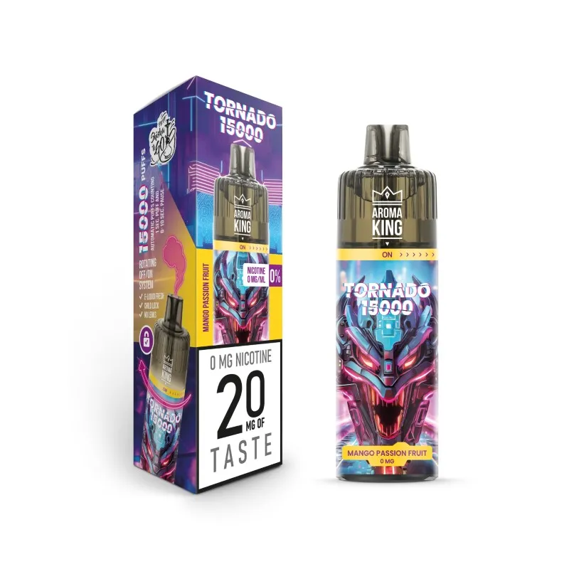 Aroma King - Tornado 15000 - 0mg - Mangue Fruit de la Passion